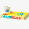 Miami - Candle and Book Gift Set