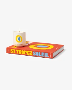 St. Tropez - Candle and Book Gift Set